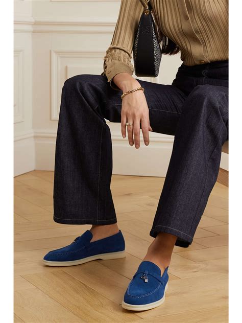 summer charms walk suede loafers.